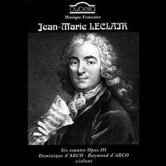 LECLAIR - D'Arco - Six sonates pour deux violons sans bc. op.3..